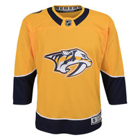 Customizable - Nashville Predators Youth Premier Jersey Home/ Gold