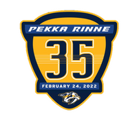 Pekka Rinne Retirement Patch