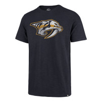 Nashville Predators Tee-Pred Head Scrum Navy