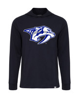 Nashville Predators Sweatshirt-Encanto Navy Hood