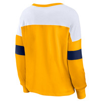 Nashville Predators Fanatics W L/S Biblend L/S Fashion Top