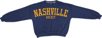 Nashville Predators Pressbox Womens  Janise Crew Sweatshirt
