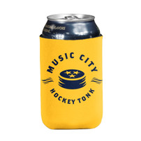 Nashville Predators Koozie - T-Shirt Gold