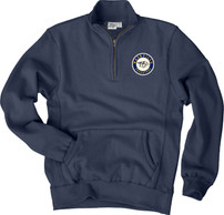 Nashville Predators BLUE84 MENS Your Turn Fleece QUARTER-ZIP