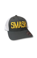 Nashville Predators Hat-SMASH Charcoal/Gold