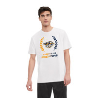 Nashville Predators M Hil Miles SS White T