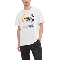 Nashville Predators M Hil Miles SS White T