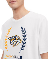 Nashville Predators M Hil Miles SS White T