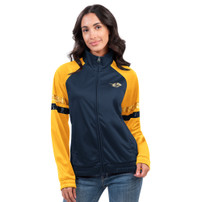 Nashville Predators W Wishbone Sequin Track Jacket