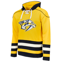 Nashville Predators Sport Design Sweeden Sds Lace Gold Hood Sweatshirt