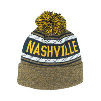 Nashville Predators Knit-Blades Pom