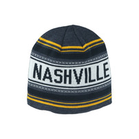 Nashville Predators Knit-Hatch Skull