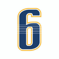Nashville Predators Number Lapel Pin #6