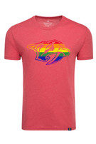 Nashville Predators Red Pride T-Shirt