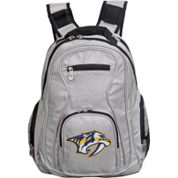 Nashville Predators Laptop Backpack - Gray