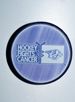 Nashville Predators Puck-HFC Night 2024
