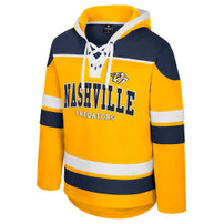 Nashville Predators SWEATSHIRT-RIVALRY LACER HOOD