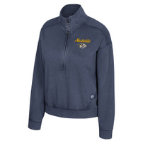 Nashville Predators Collosseum Womens Camille 1/4 zip Jacket