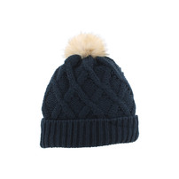 Nashville Predators KNIT-WMN CHESTNUT POM