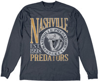 Nashville Predators TEE-FIRST DIBS LS