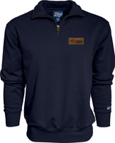 Nashville Predators Blue84 Mens Full Grain 1/4 zip Jacket