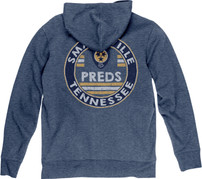 Nashville Predators Blue84 Mens Playworld Full Zip Hoodie