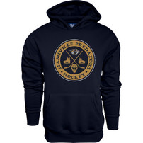 Nashville Predators SWEATSHIRT-YTH CALL LETTERS HOOD