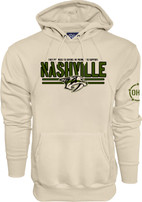 Nashville Predators Lakeshirts Mil25 Stacker Hood Sweatshirt