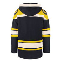 Nashville Predators '47 Brand Navy Superior Lace Hoodie
