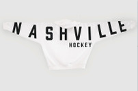 Nashville Predators Sweatshirt-Wmn Warmup Hood