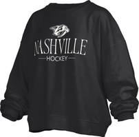 Nashville Predators Sweatshirt-Wmn Silverton