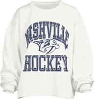 Nashville Predators Sweatshirt-Wmn Cavelli Crew