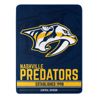 Nashville Predators Northwest Blanket-micro Raschel 46x60