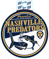 Nashville Predators Sticker-Paradise