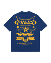 Nashville Predators Basico Bronco T-shirt-lithcow