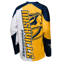 Nashville Predators Tee-YTH Banner Raising LS