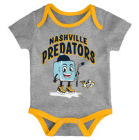 Nashville Predators Creeper-Triple Header Set