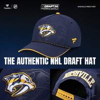Nashville Predators Fanatics Draft26 Podium Hat
