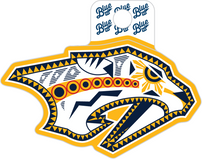 Nashville Predators Lakeshirts Aapi25 Pred Sticker