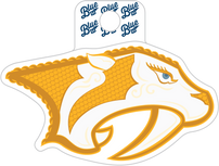 Nashville Predators Lakeshirts Wosm25 Pred Sticker