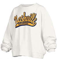 Nashville Predators Pressbox Womens Mikaela Crew Sweatshirt