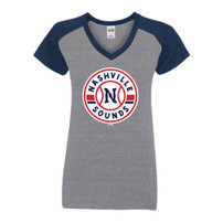 Nashville Sounds Baseball Women's Short Sleeve Tee Shirt