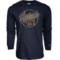 NASHVILLE PREDATORS BLUE84 MEN'S DEPTH CHARGE LONG-SLEEVE TEE