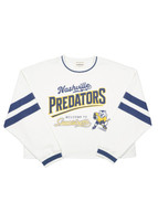 Nashville Predators Rustler Hat Wmn Welcome Crew Sweatshirt