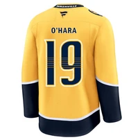 NASHVILLE PREDATORS FANATICS COLE O'HARA HOME GOLD JERSEY