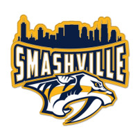NASHVILLE PREDATORS WINCRAFT SMASHVILLE LAPEL PIN