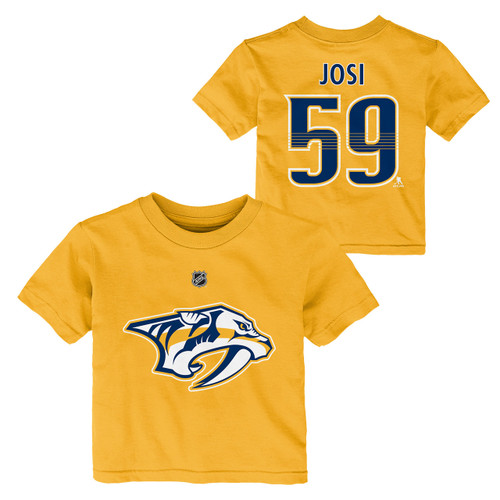 Nashville Predators Toddler Outerstuff Roman Josi Jersey Premier Home/ Gold  - Nashville Predators Locker Room