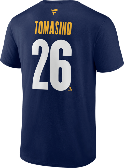 Youth Pekka Rinne Gold Nashville Predators Name & Number T-Shirt