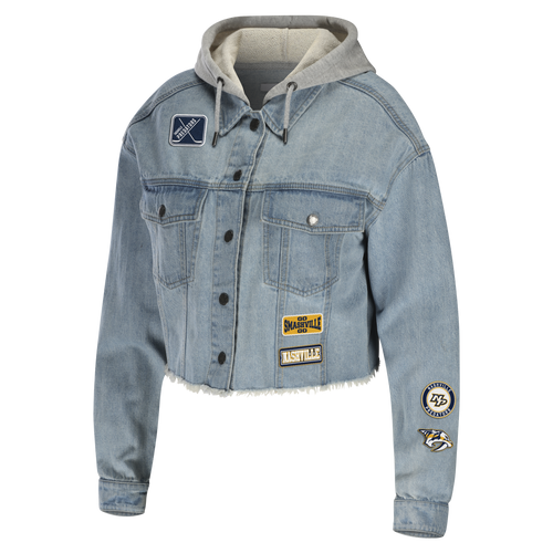 Nashville Predators Jacket-Wmn Denim Hood