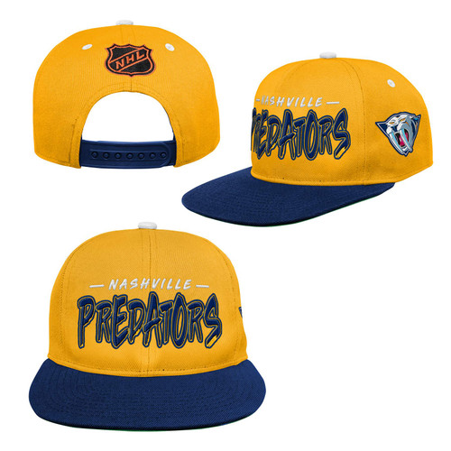 Nashville Predators Reverse Retro Adidas Stretch Hat